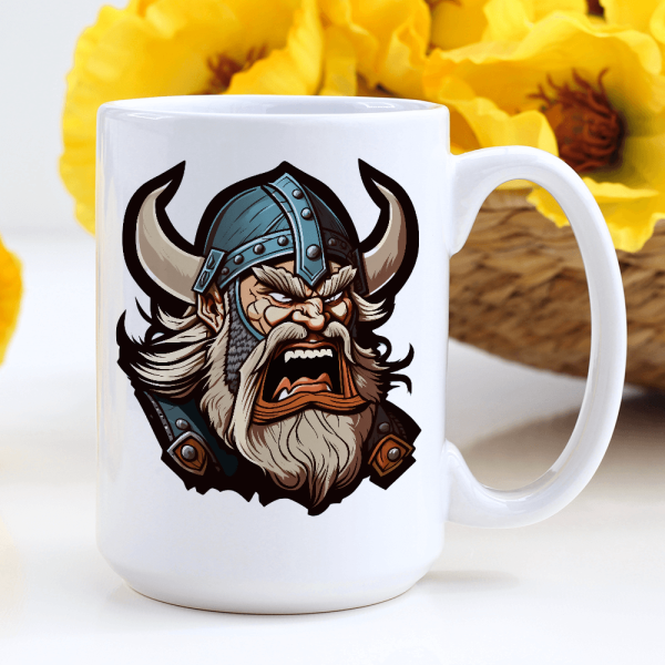 Enraged Warrior Viking Design Hot on Sale - Image 3