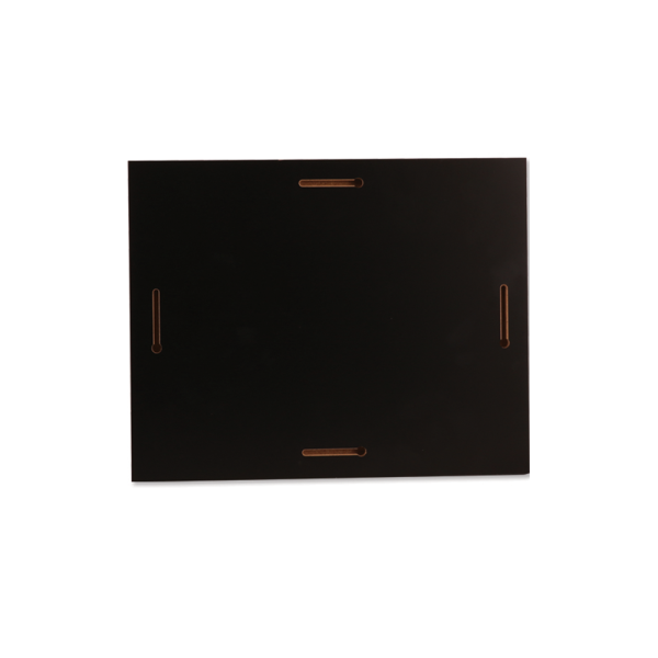 ChromaLuxe 10  x 8  Sublimation MDF Photo Panel w  Kickstand - Gloss White Black Back Cheap - Image 4