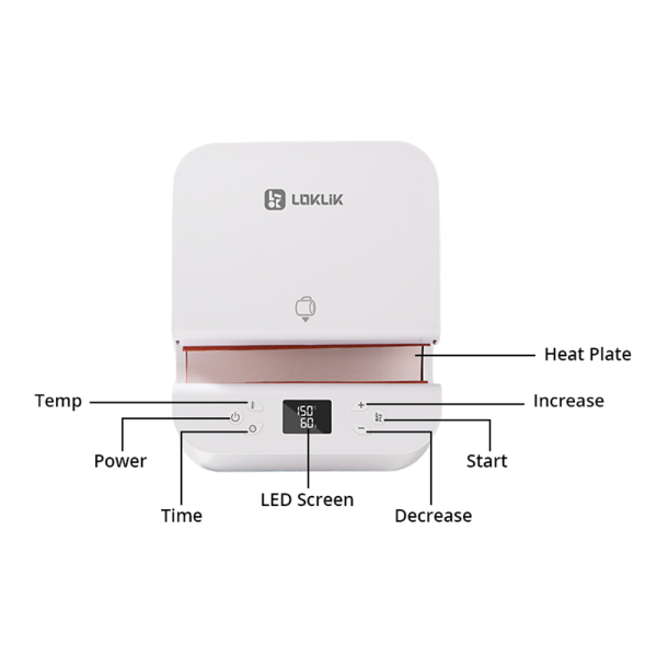 LOKLiK by HTVRont ImPress Bundle with Auto Tumbler and Hat Heat Press For Discount - Image 2